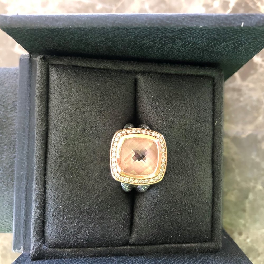 David Yurman 11 millimeter Albion Ring - Rose Gold